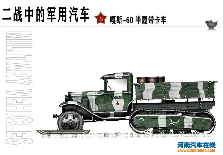 嘎斯-60 半履带卡车