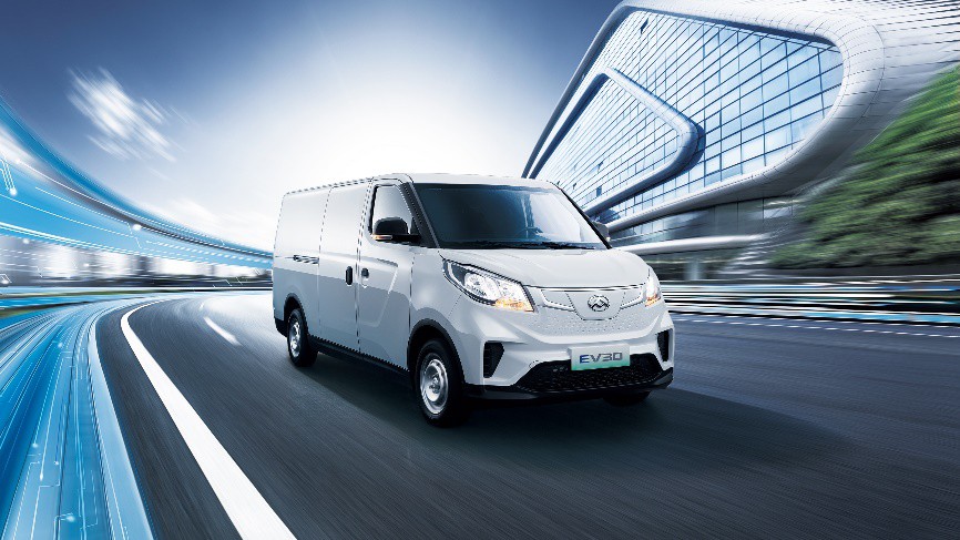 城市物流环保新选择2021款上汽大通ev30上市