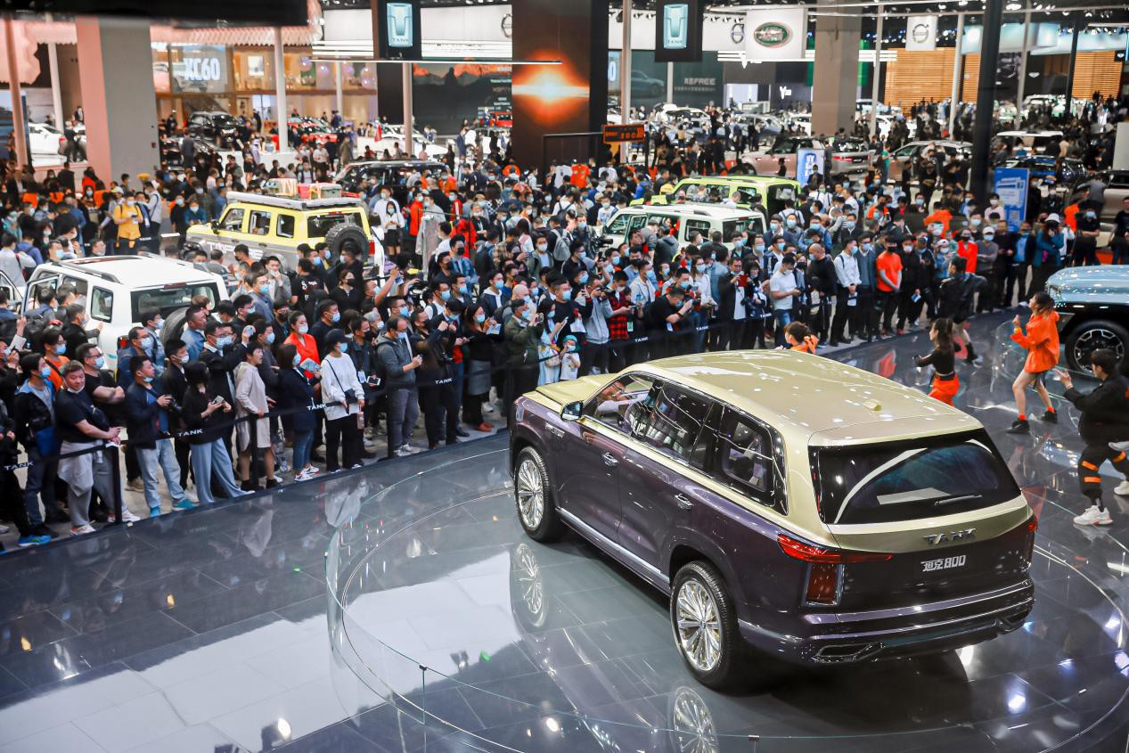 长城汽车1-4月销售43万辆 同比大涨86% 五大品牌纵深布局