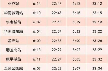 10月20日起，郑州地铁城郊线、10号线一期延长运营服务时间