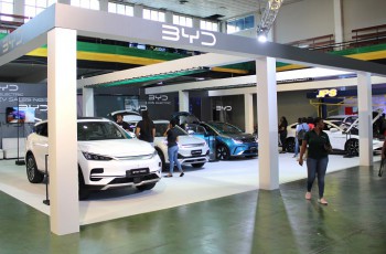 比亚迪携5款新能源车型亮相牙买加REVOLUTION 2023车展