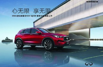 2024款动感豪华SUV QX50 奢享升级诚邀品鉴