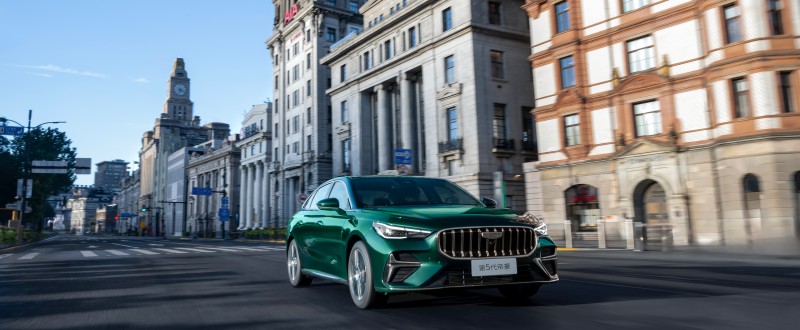 世界家轿 中国帝豪：第5代帝豪6.59万元起荣耀上市