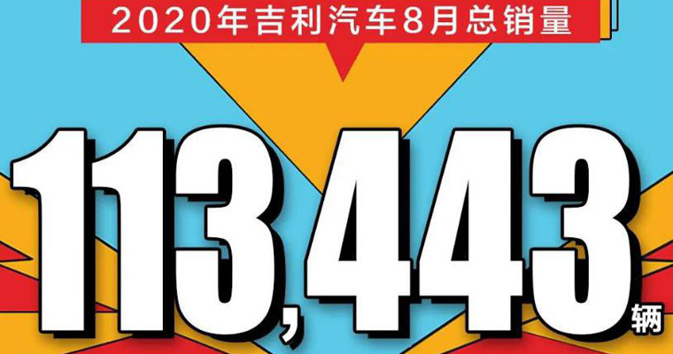 吉利销量